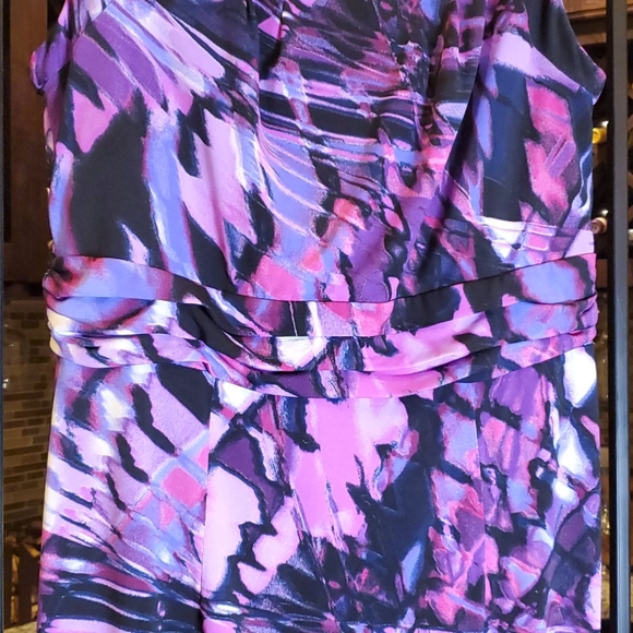 I.N. Studio Petite Abstract Dress 💜 - Picture 3 of 10